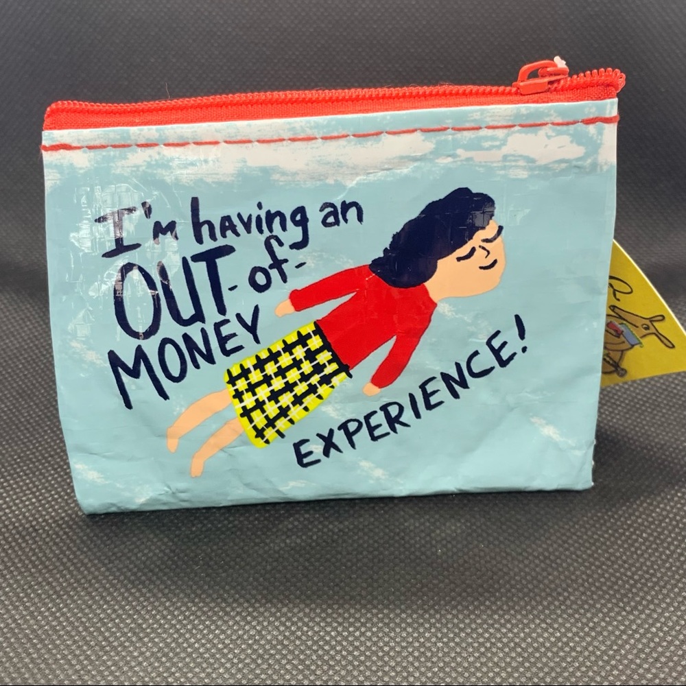 Blue Q Change purse
